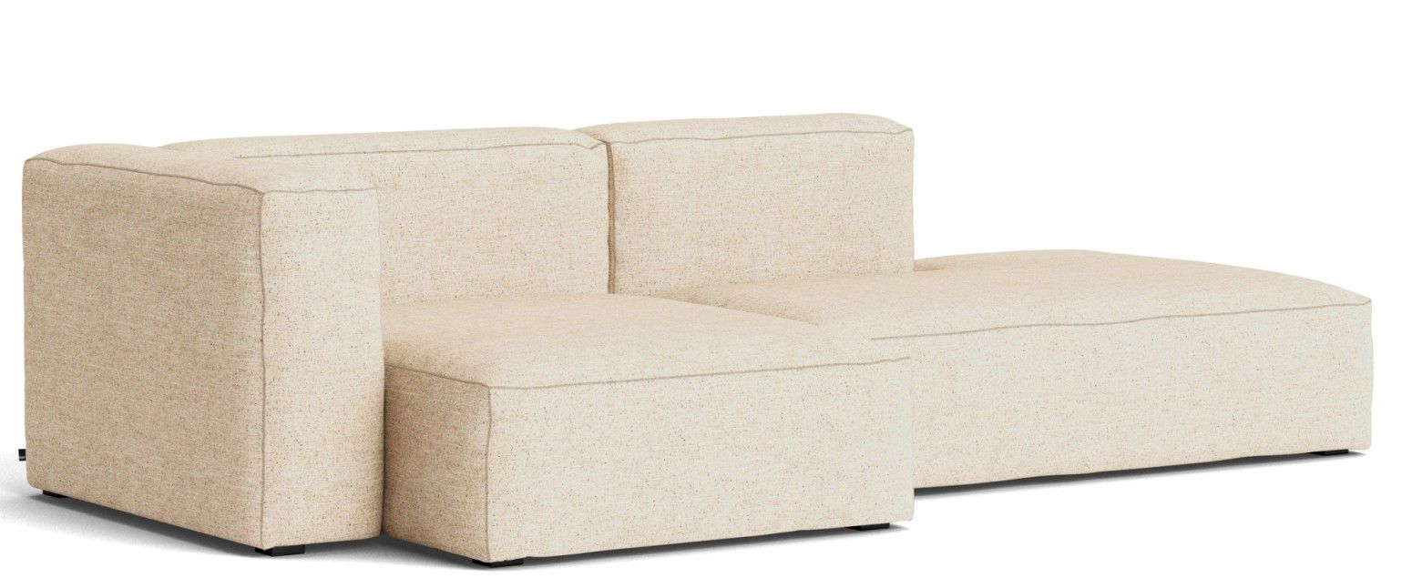 Beige Mags Soft Sofa mit Armlehne links, modernes Design Sofa für Wohnzimmer und Lounge.