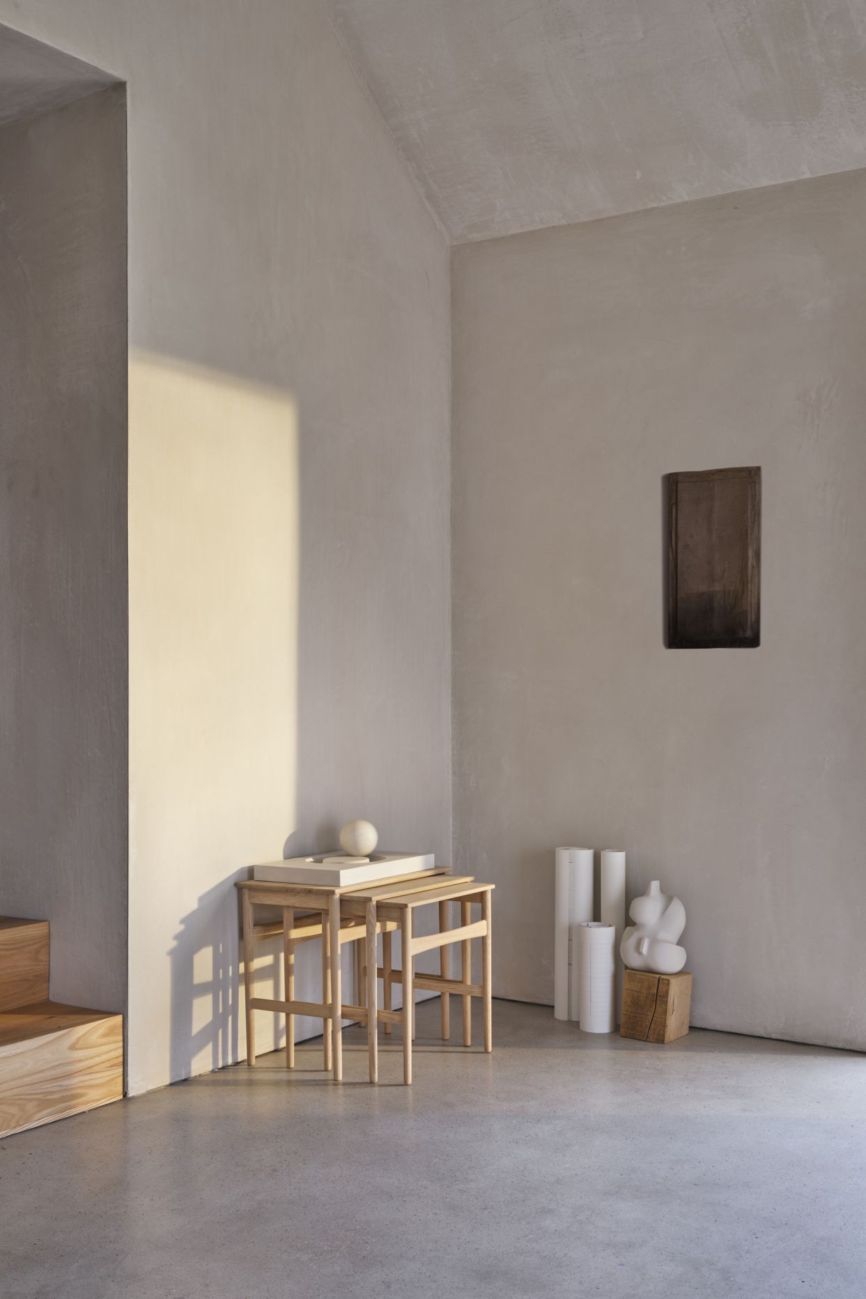 CH004 Nesting Tables Beistelltische 3-er Set Carl Hansen & Søn 