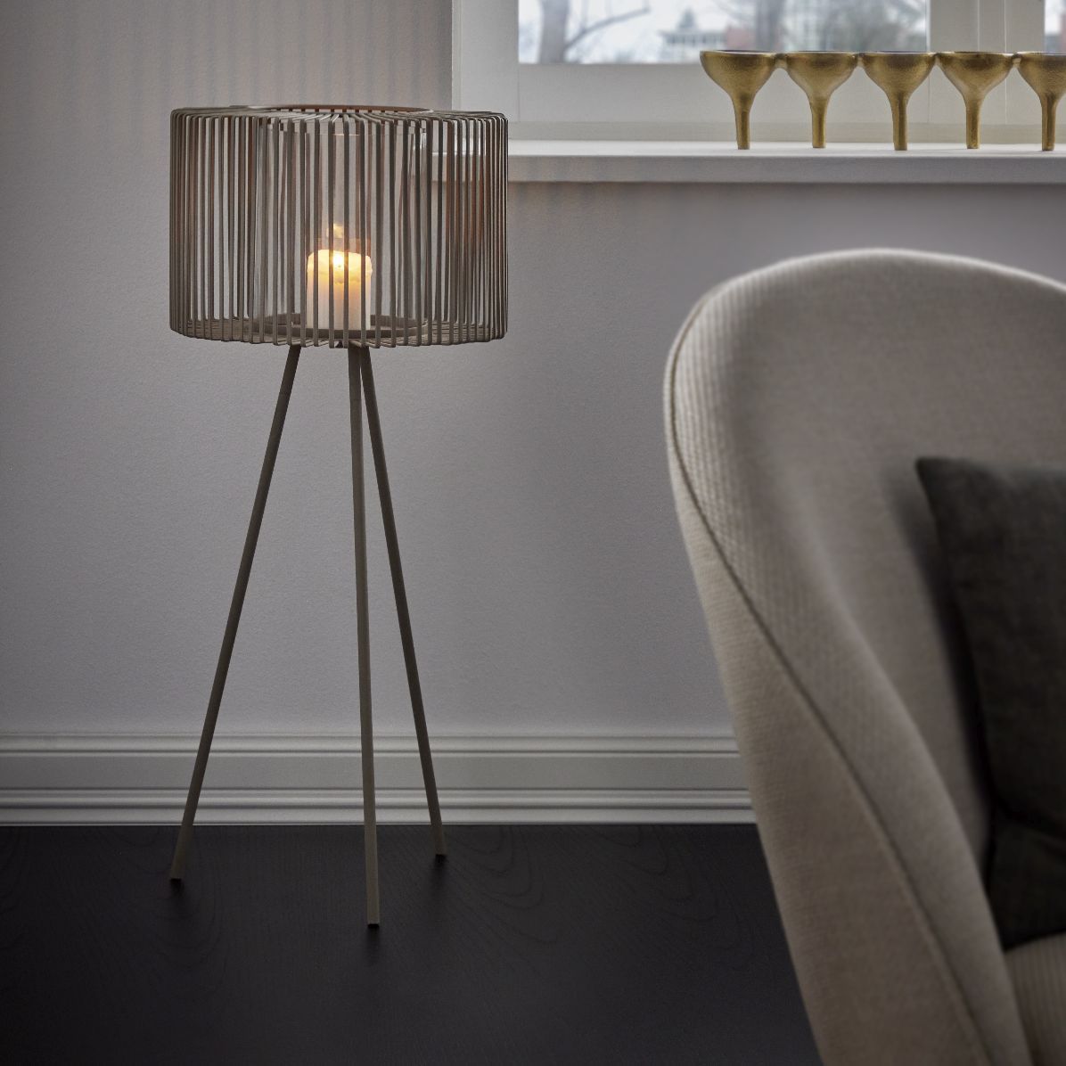 Oslo Windlicht mit Ständer Philippi