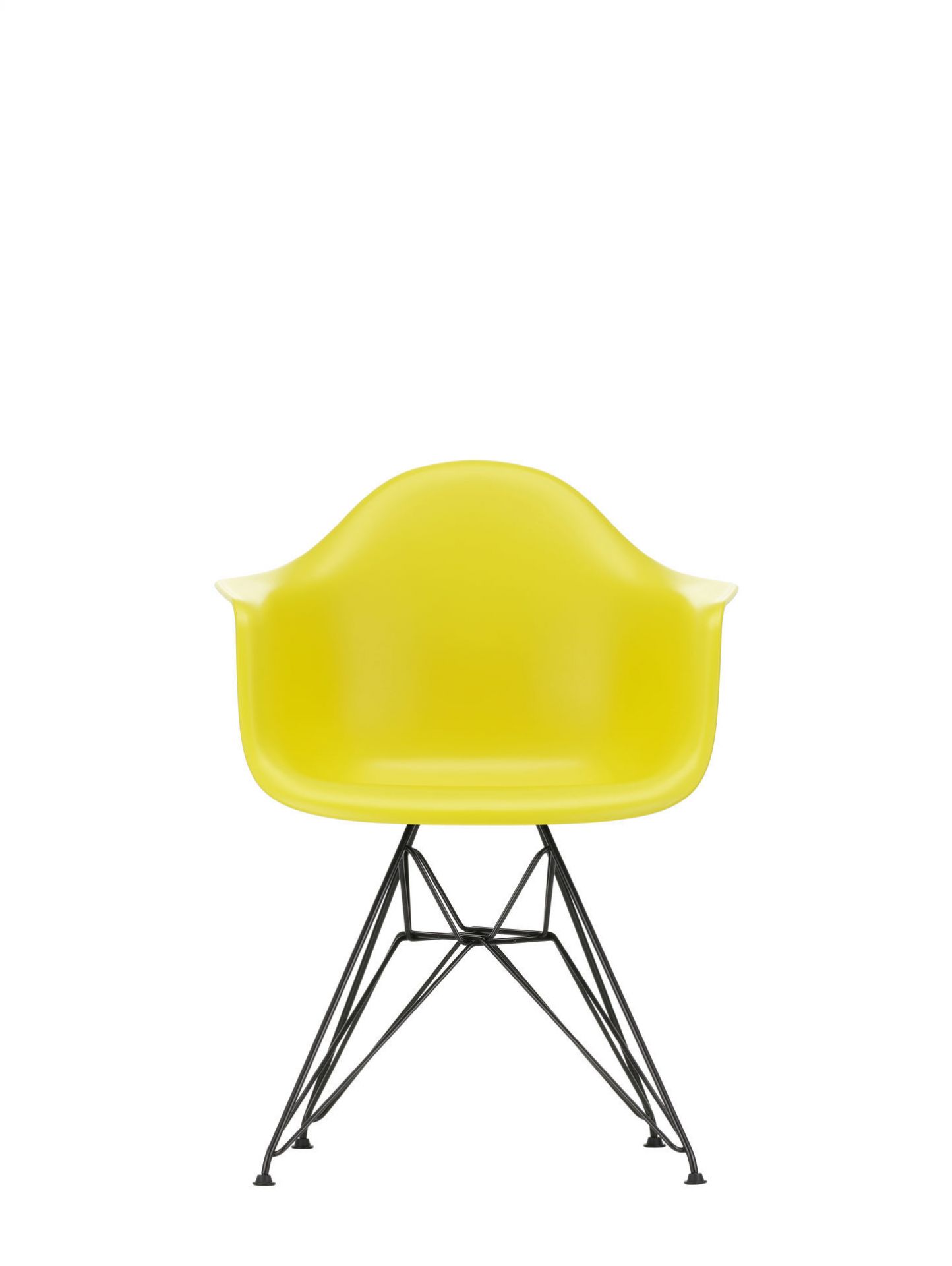 Eames Plastic Arm Chair DAR Stuhl Vitra Schwarz - Kieselstein