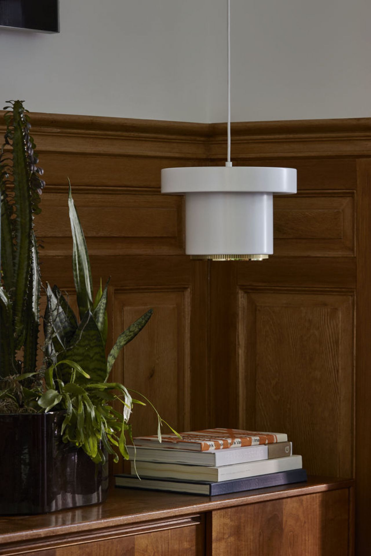 A201 Pendant Light Pendelleuchte Artek Weiss - Messing