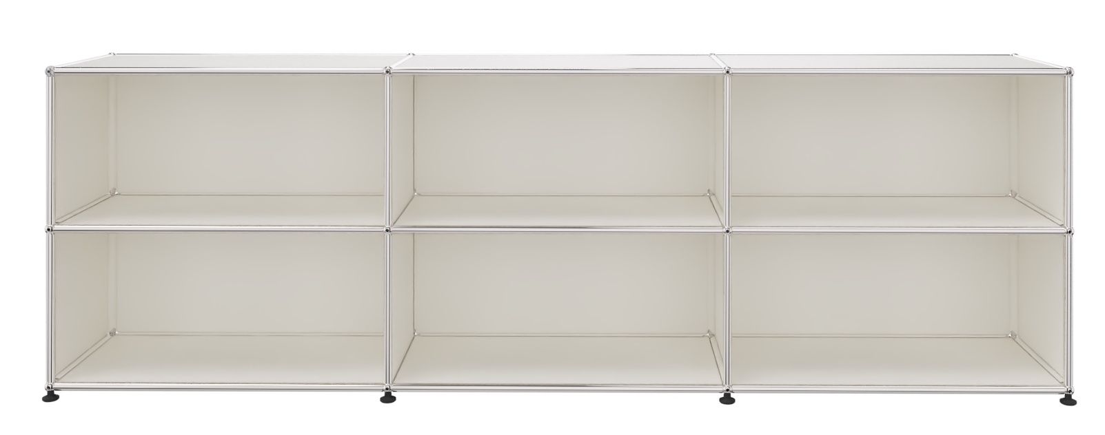 USM Haller Regal Offen Hx75 cm Reinweiß FAST DELIVERY