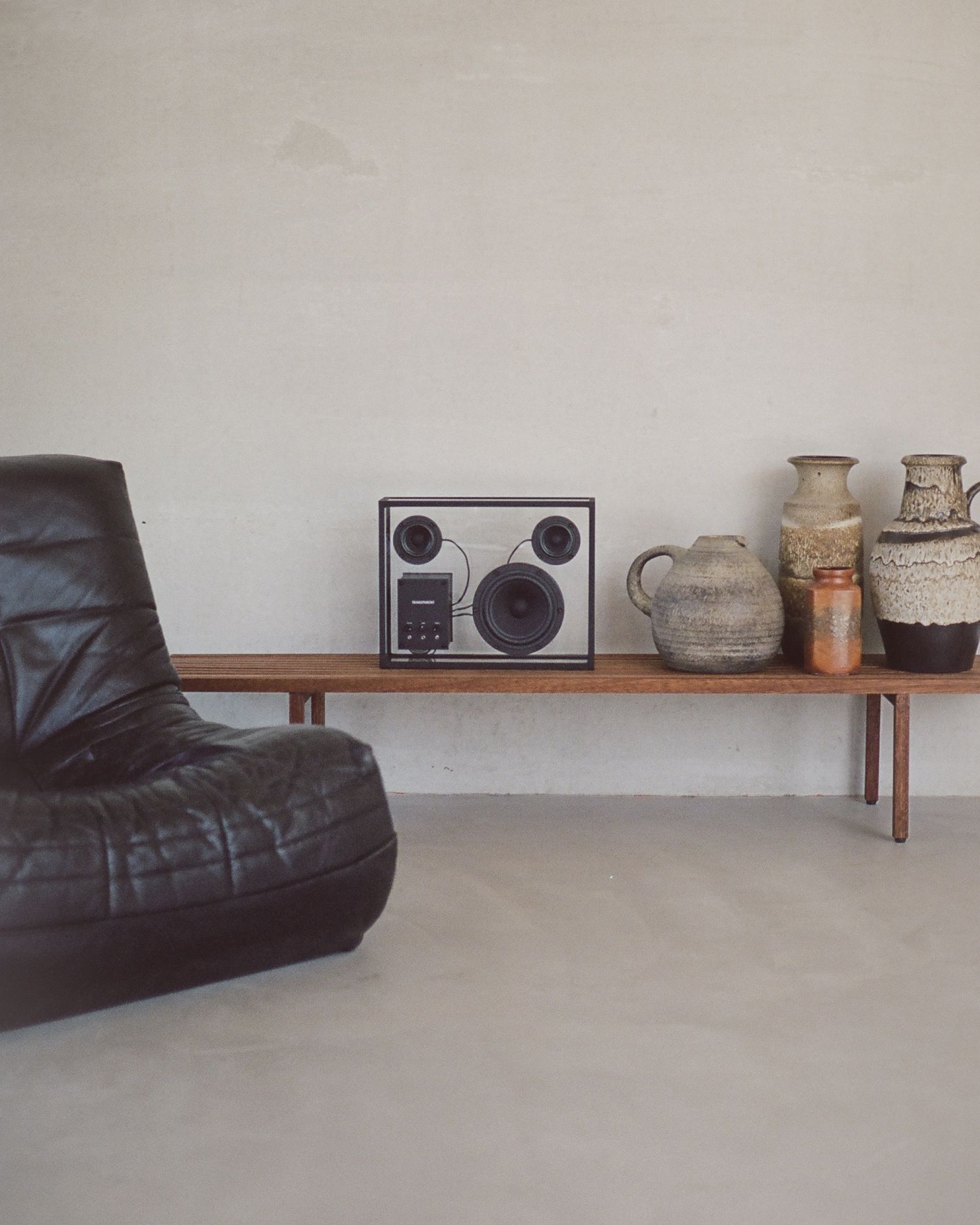 Transparenter Lautsprecher Transparent