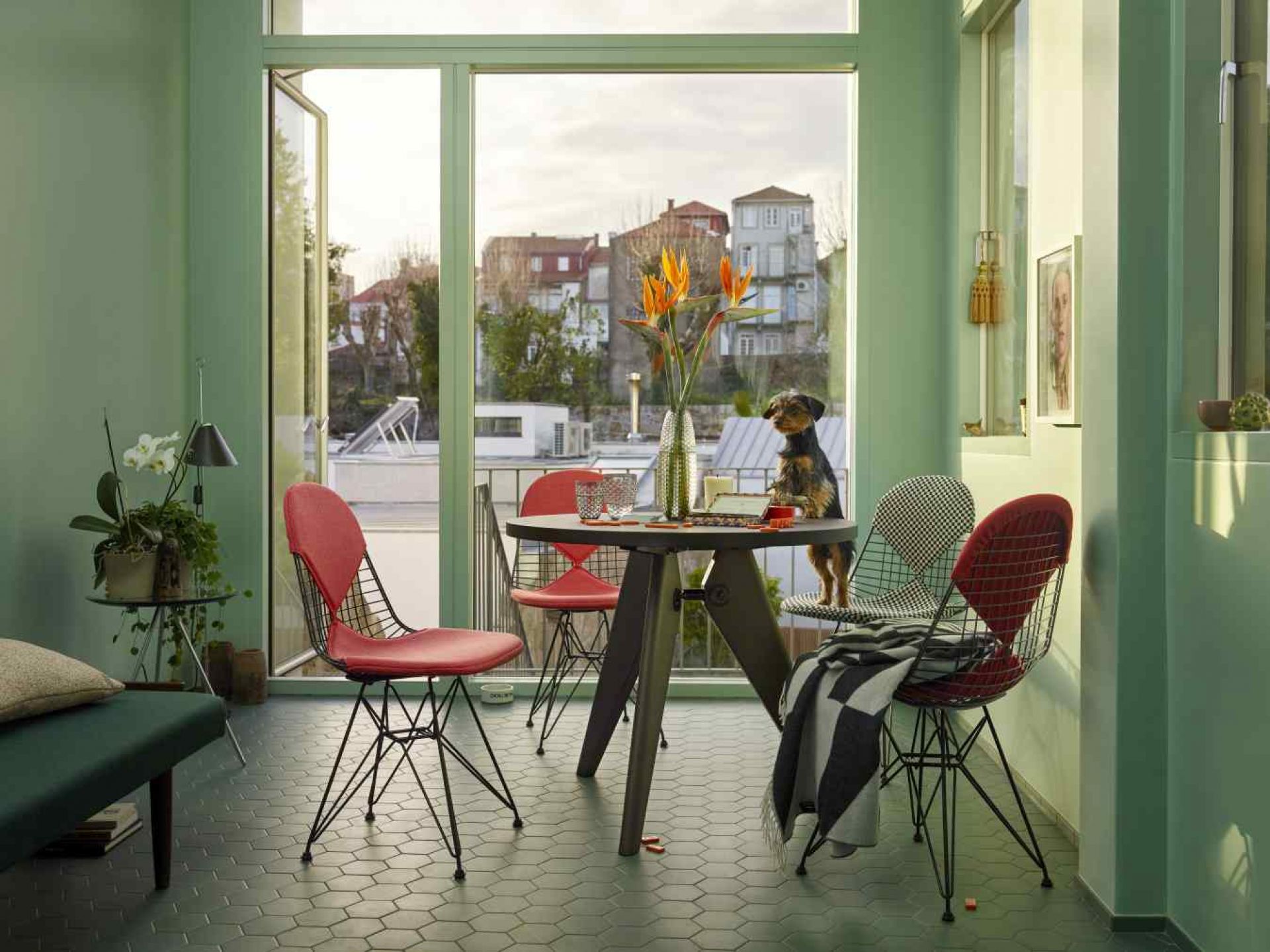 Gueridon/ Guéridon Tisch Ø 90 cm Vitra