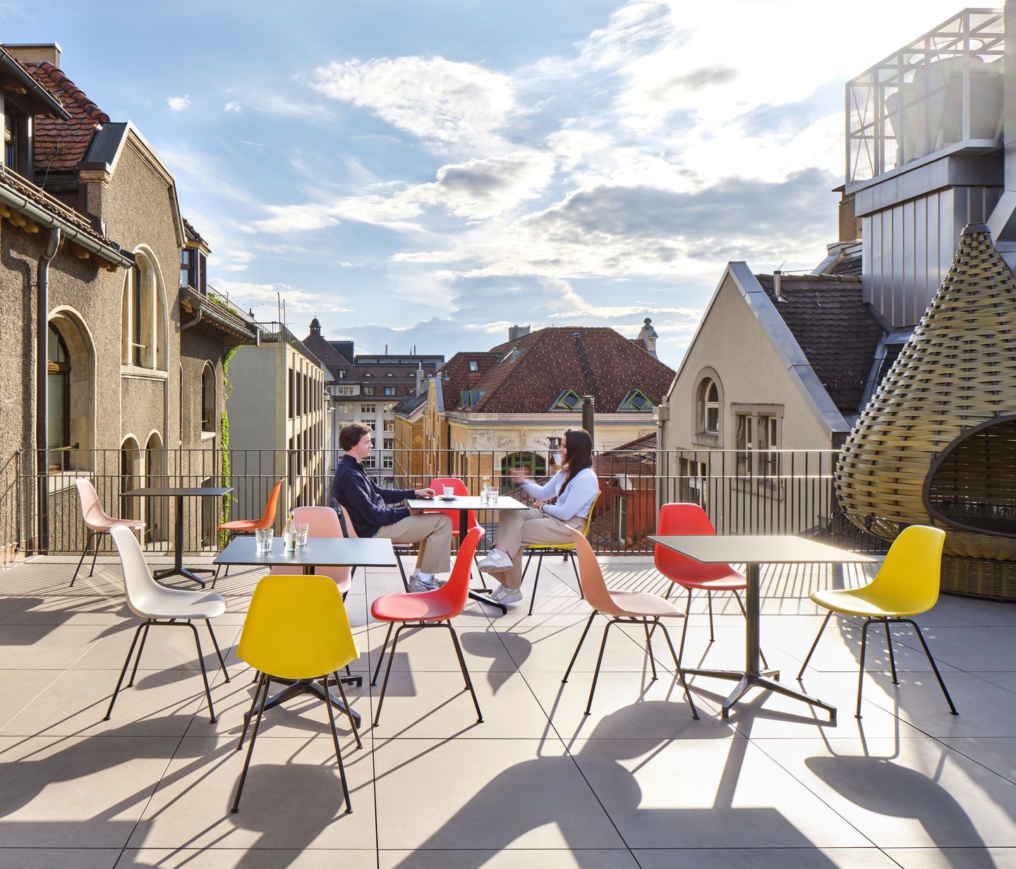 Eames Fiberglass Chair DSX Stuhl Vitra