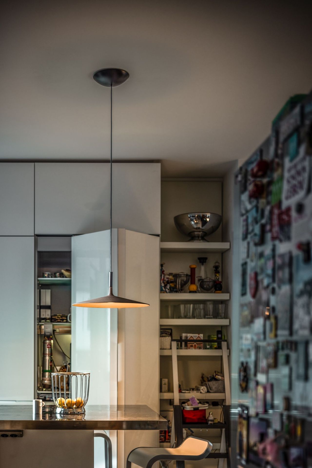 Aplomb Large LED Pendelleuchte Foscarini Weiß