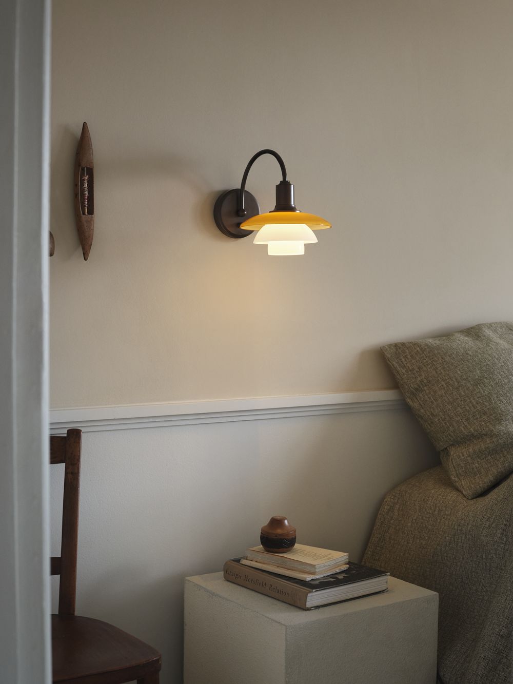 PH 2/2 Wall lamp Wandleuchte CENTENARY EDITION Amber/Opal White Louis Poulsen