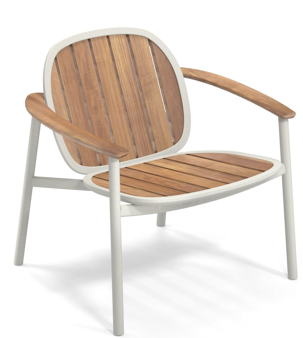 Twins Lounge Chair Armlehnen Stuhl Outdoor Emu