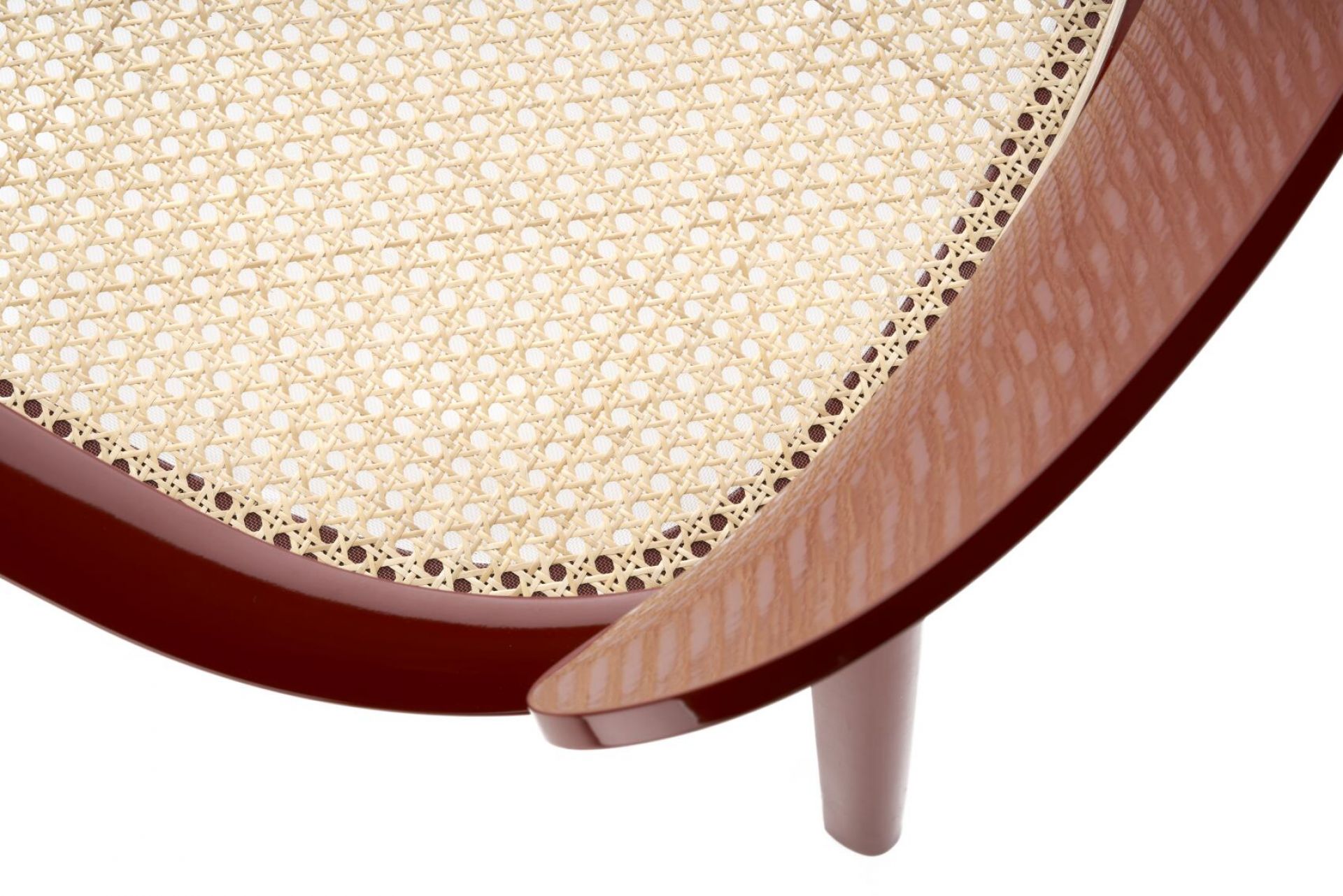 Holzsesessel mit Armlehnen 119 F Hochglanz Thonet