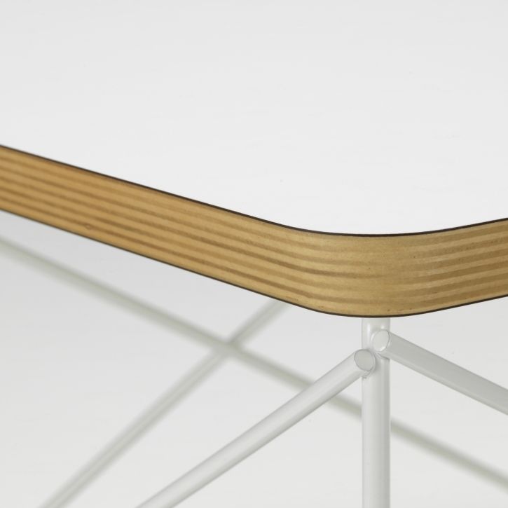 Occasional Table LTR Beistelltisch HPL Weiss Vitra Stahldraht weiß pulverbeschichtet