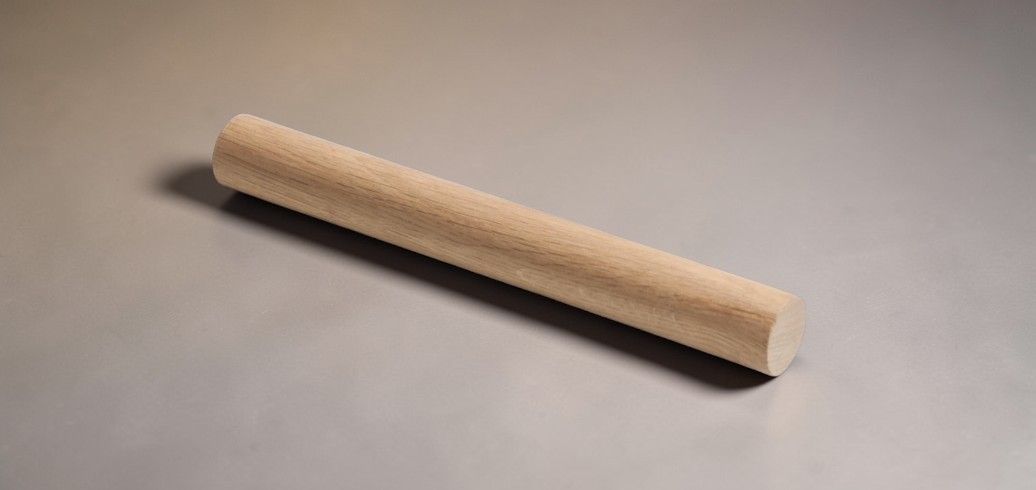 Teigrolle Eichenholz 50 cm Side by Side