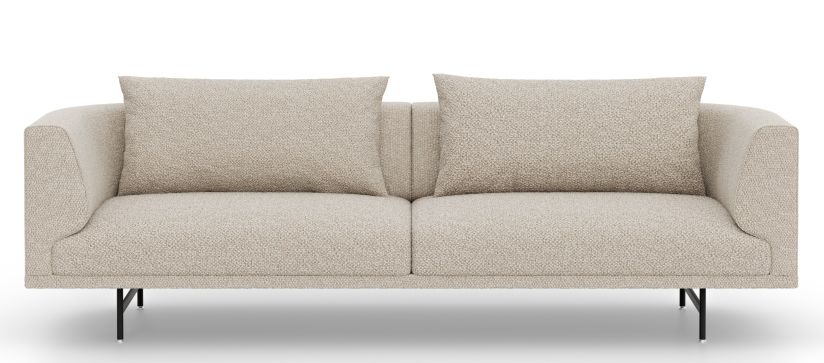 Chimney Module Sofa 3-Sitzer Vipp Wavy - Off white/light grey