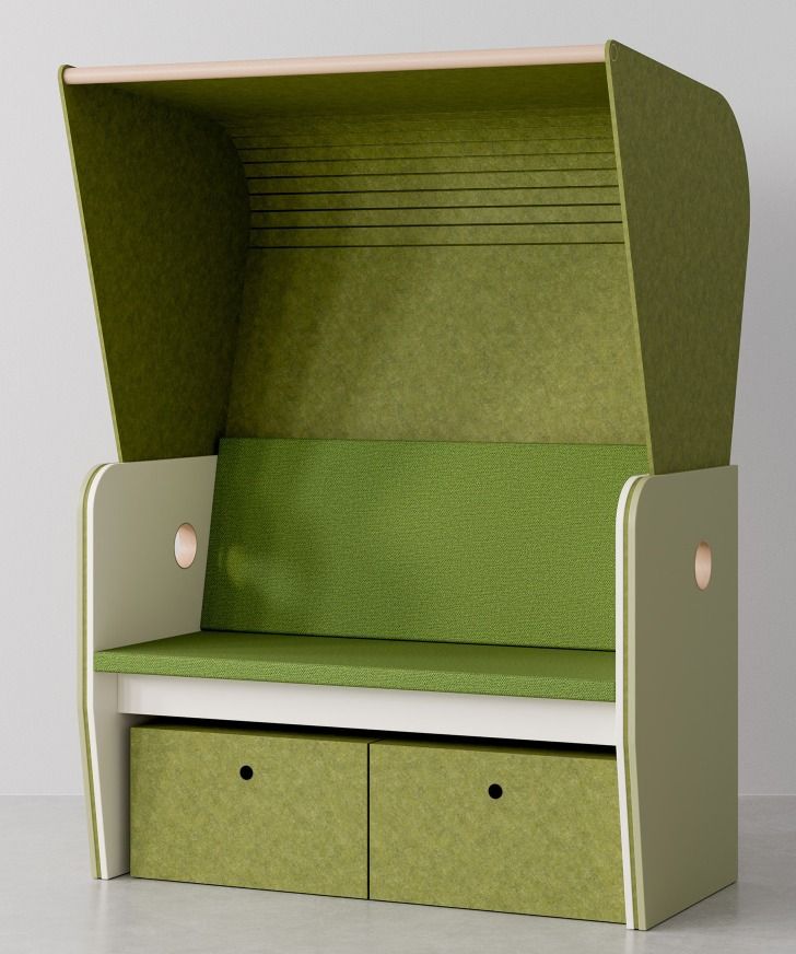 Baltic Strandkorb Besprechungs-/ Rückzugsplatz Palmberg