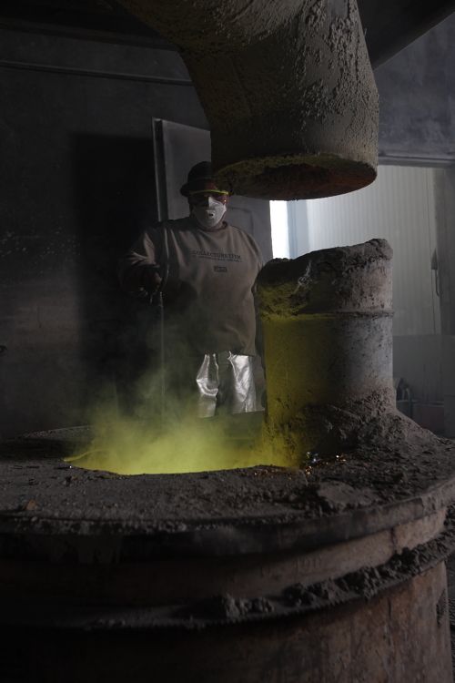 Walter Gropius Türdrücker Tecnolumen Nickel poliert