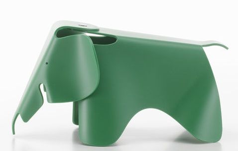 Eames Elephant Small klein RE Vitra Smaragd