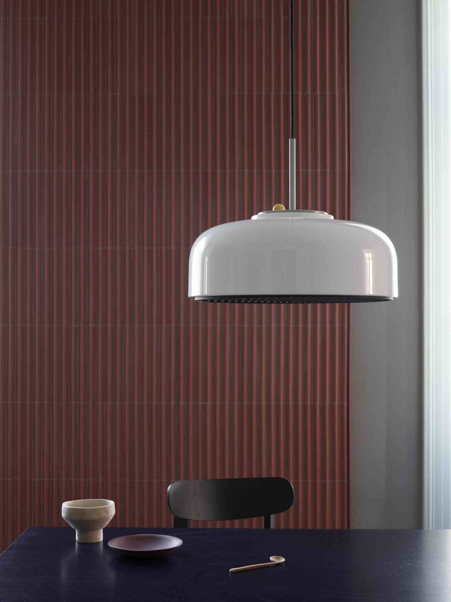 Weiße Podgy Pendelleuchte von Please Wait to be Seated, moderne Hängelampe mit Dimmer.