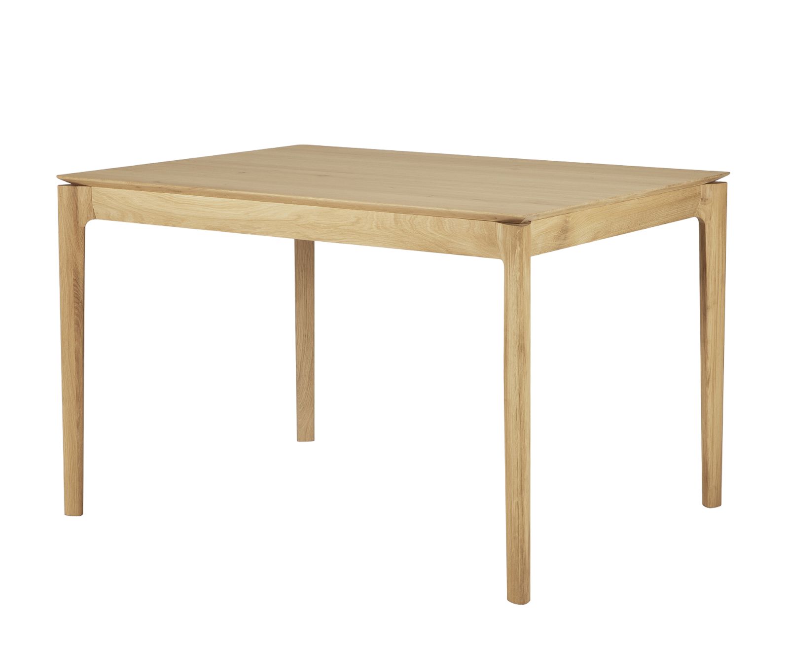 Bok Tisch aus Eiche, rechteckig, 120 cm. Ausziehbarer Esstisch für Esszimmer.