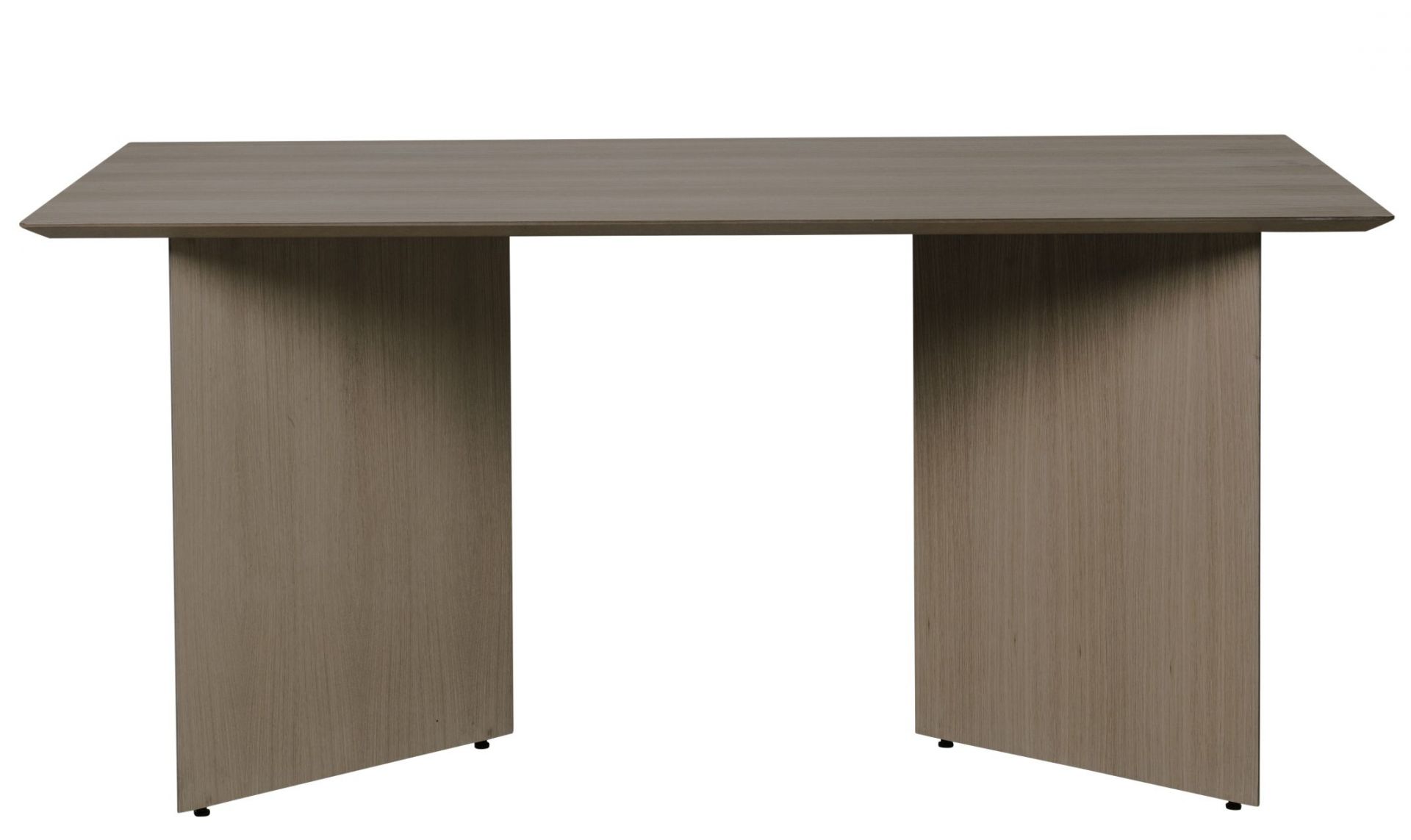 Mingle Table von Ferm Living, 160 cm, Eiche dunkel gebeizt, Esstisch, Bürotisch.