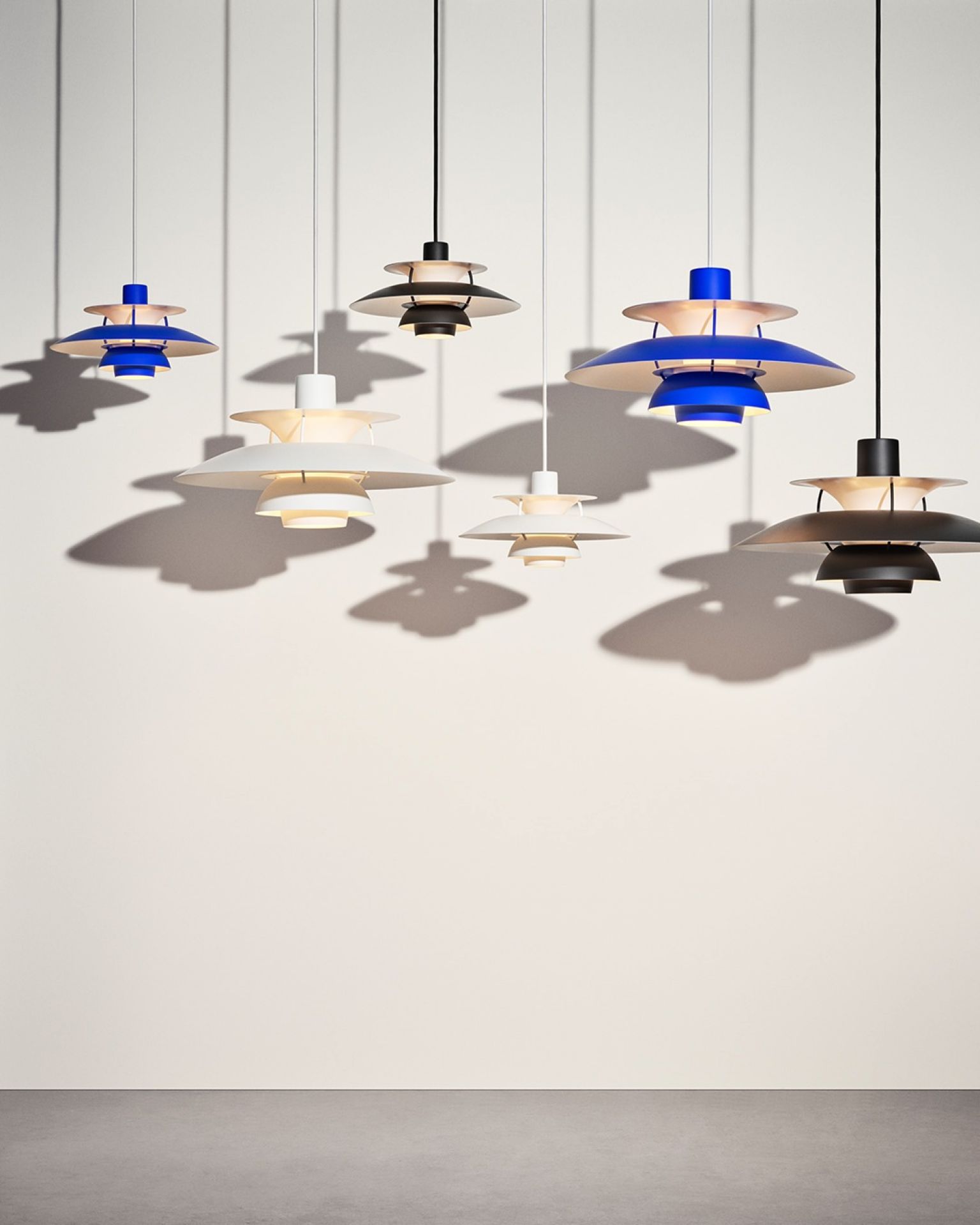 PH 5 Monochrome Pendelleuchte Louis Poulsen Pale Blush