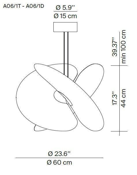 A06 1 Levante Hängeleuchte Luceplan