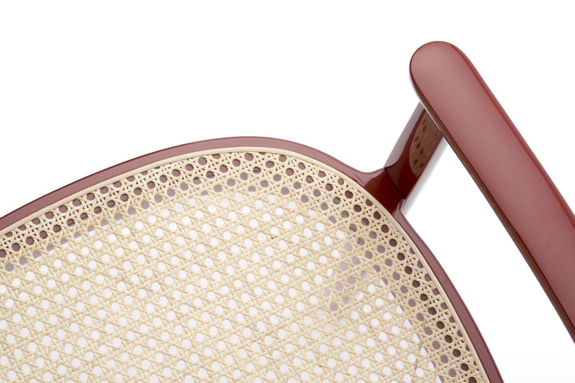 Holzsesessel mit Armlehnen 119 F Hochglanz Thonet