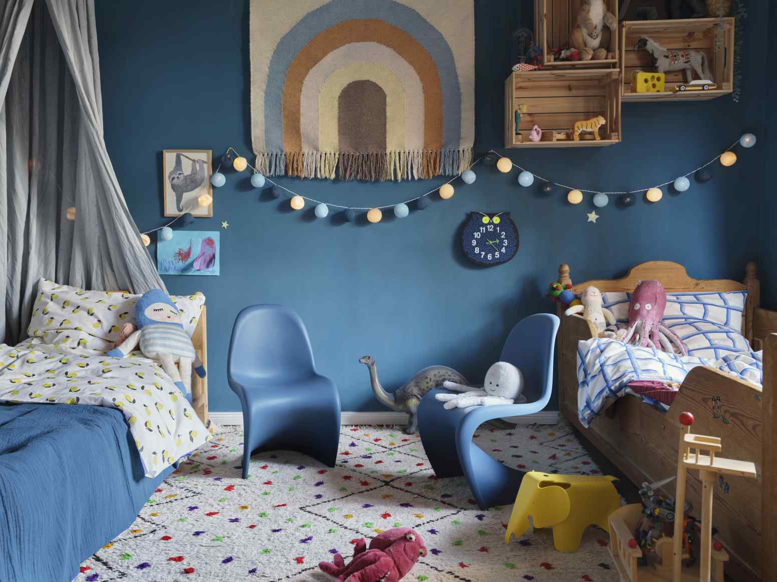 Omar the Owl Zoo Timers Wanduhr Vitra