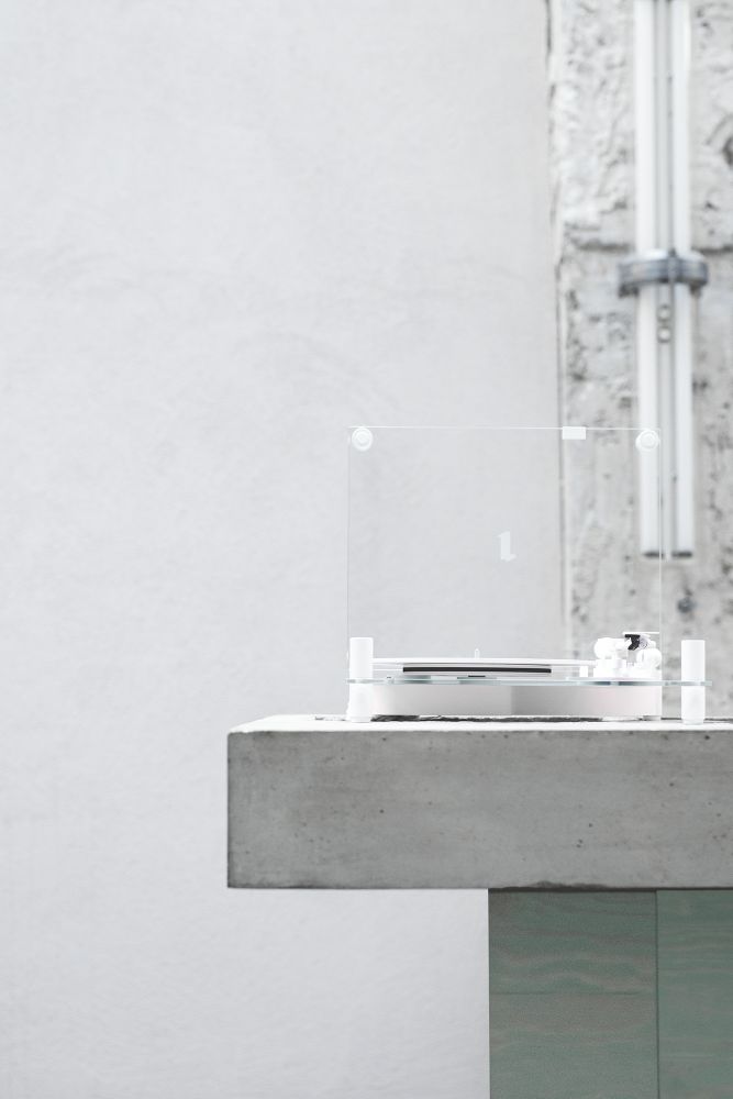 Transparente Drehscheibe Transparent