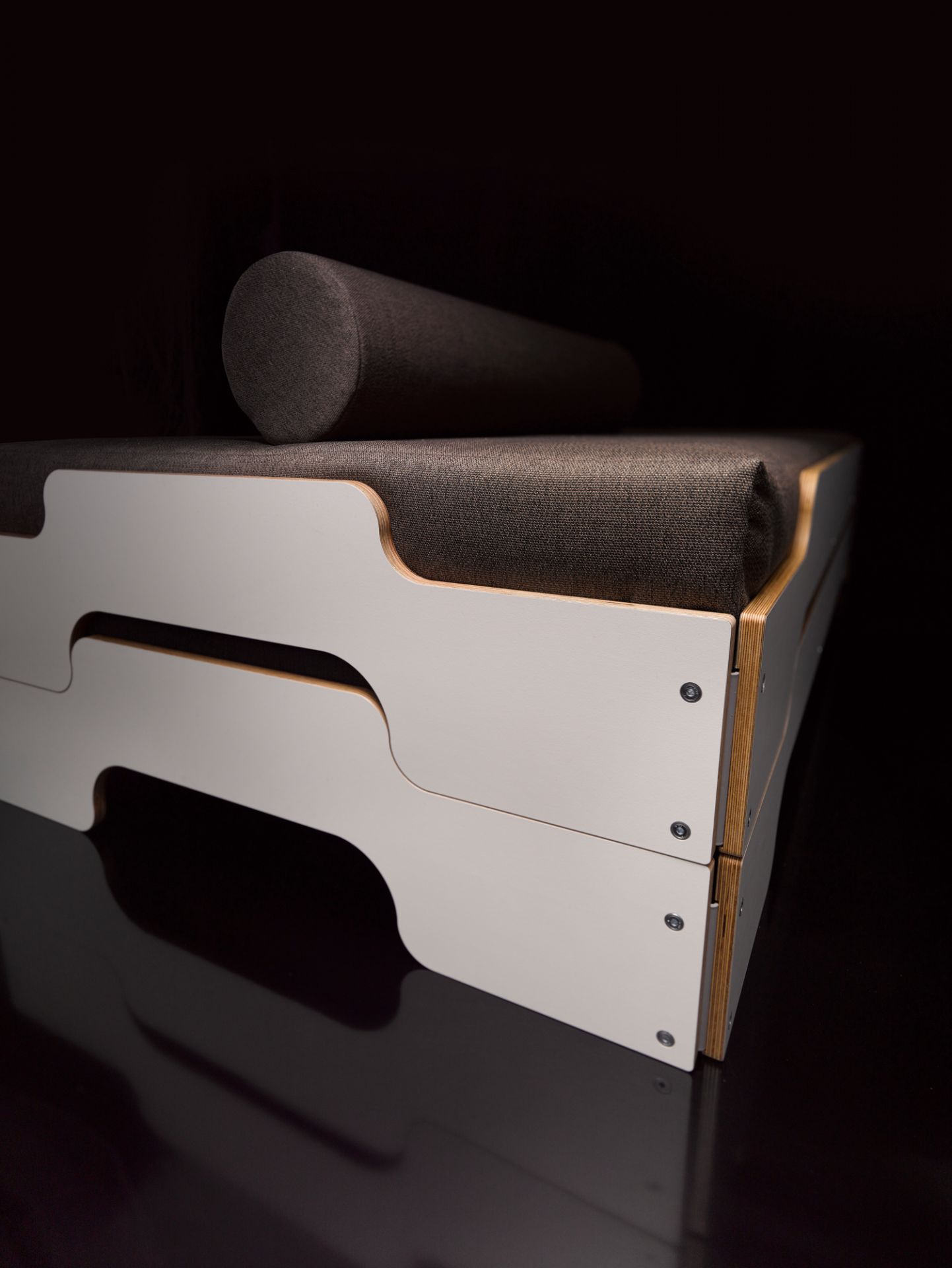 Stapelliege CPL Weiß Klassik Höhe Müller Möbelwerkstätten 200x90 cm