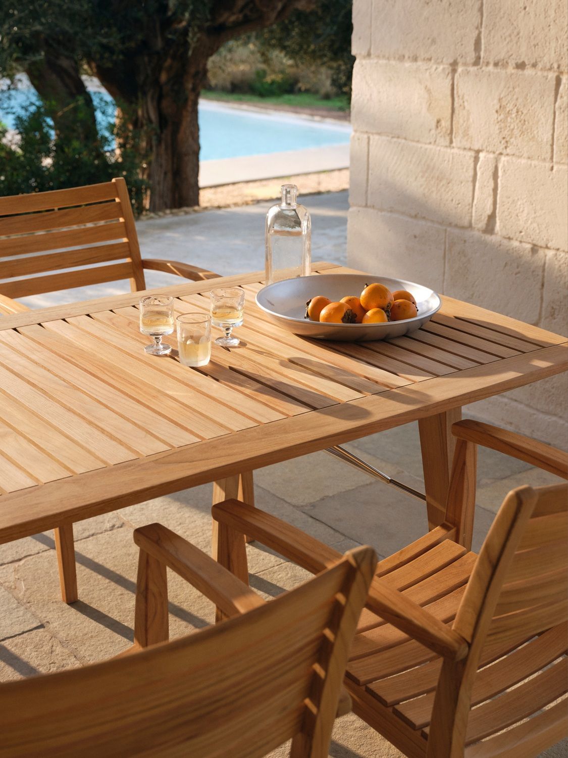 Ballare Table 4-Sitzer Tisch Outdoor Skagerak by Fritz Hansen