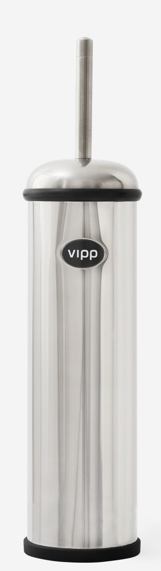 Vipp Toilettenbürste aus Edelstahl für die Wandmontage, modernes Badezimmer Accessoire.