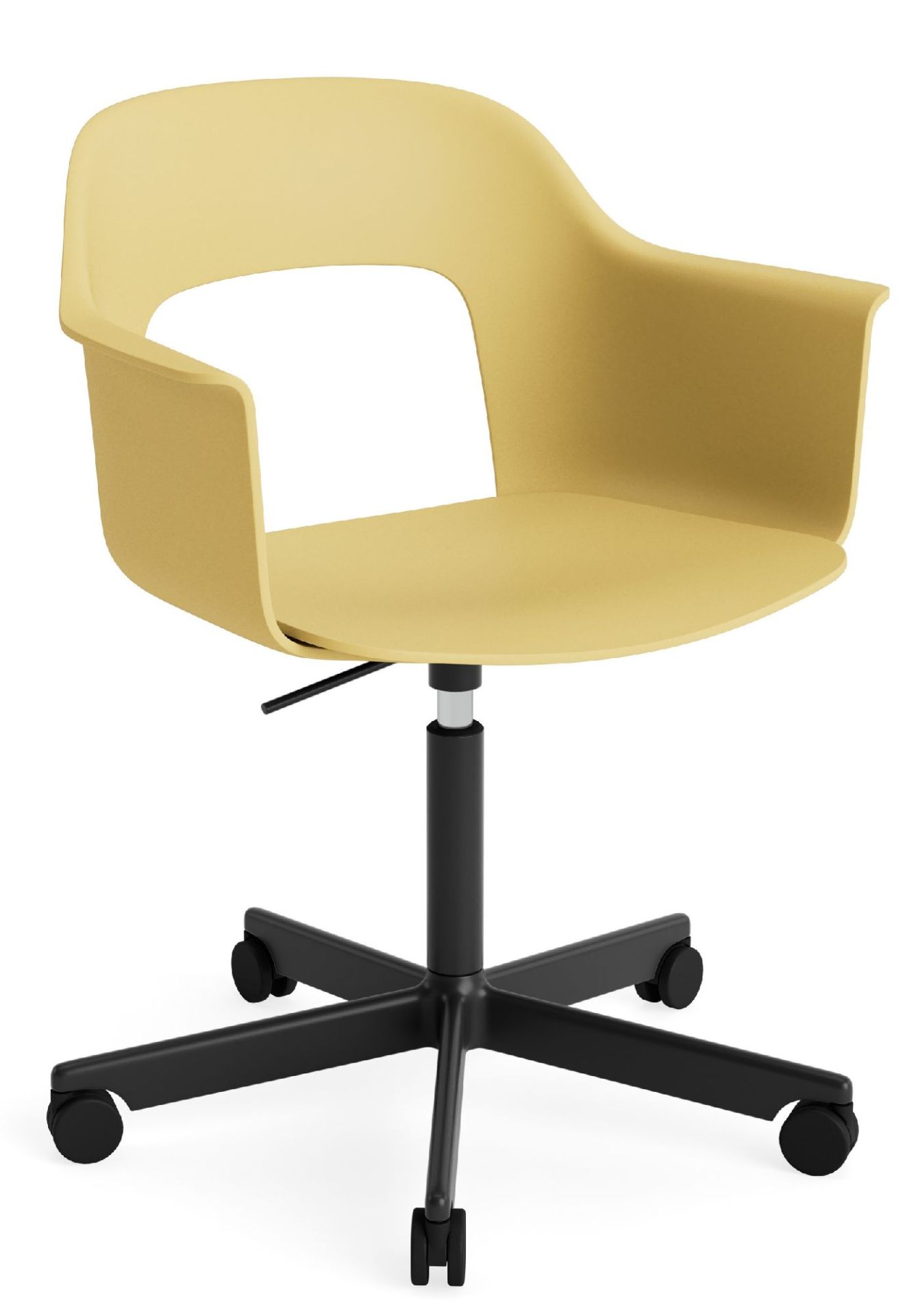 Layout Armchair 241 Armlehnstuhl 5-Sternfuß Drehmechanismus mit Gasfeder Hay