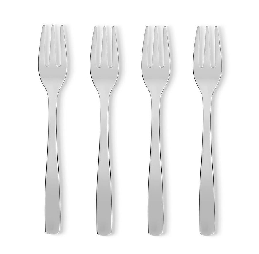 KnifeForkSpoon Kuchengabel 6-er Set AJM22/16 Alessi