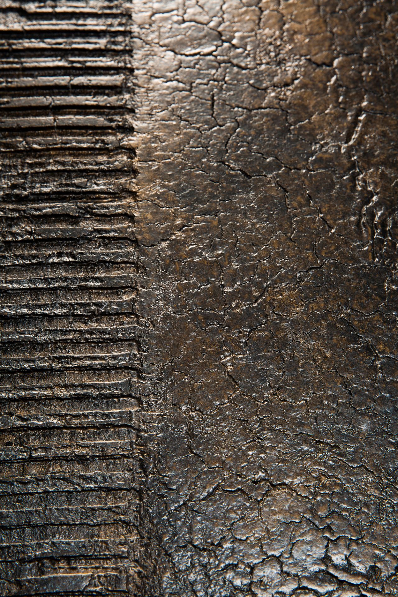 Luna Couchtisch Lava Linear Whisky Ethnicraft