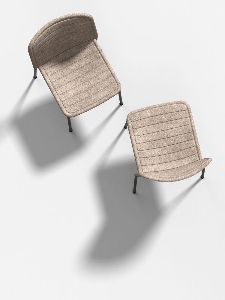 Flax Stacker Chair Stuhl Please wait to be seated 