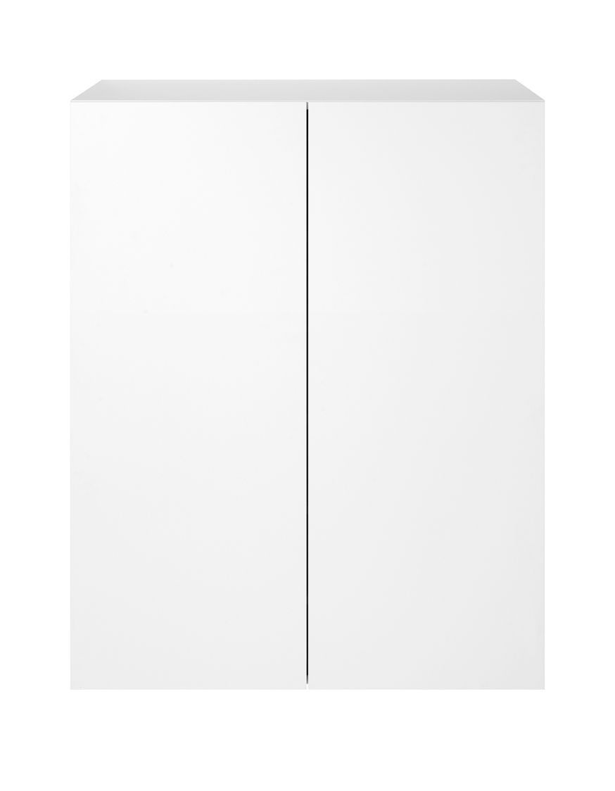 Weißes Urban Sideboard von Schönbuch mit zwei Türen, minimalistisches Design für moderne Wohnräume.