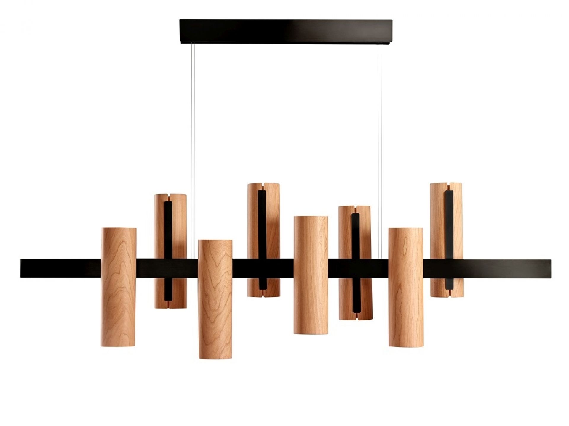 Black Note Keys Suspension LED Pendelleuchte LZF Lamps