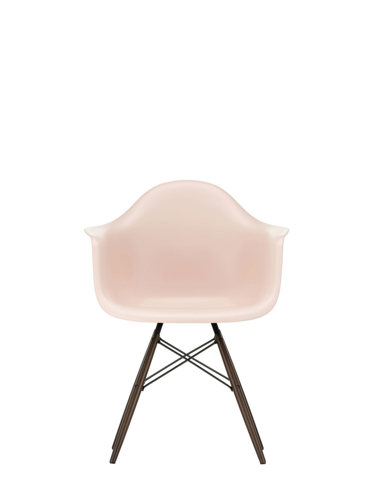Eames Plastic Arm Chair DAW Stuhl Vitra Ahorn dunkel - Forest