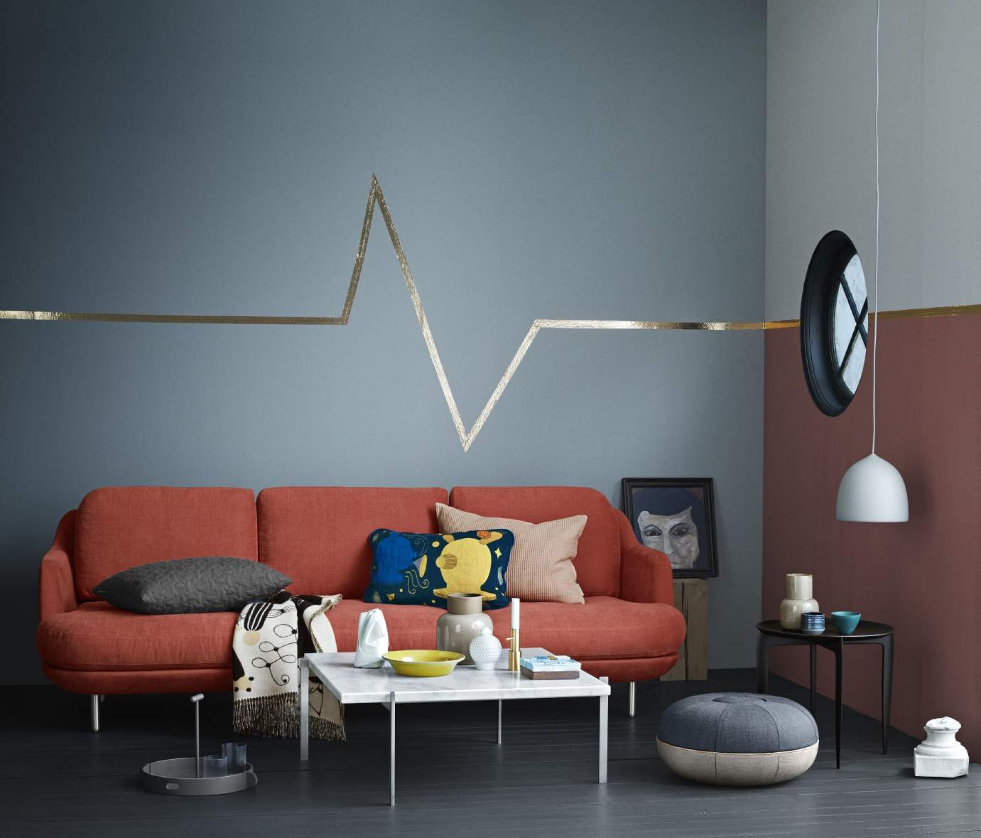 Lune 3-Sitzer Sofa Fritz Hansen