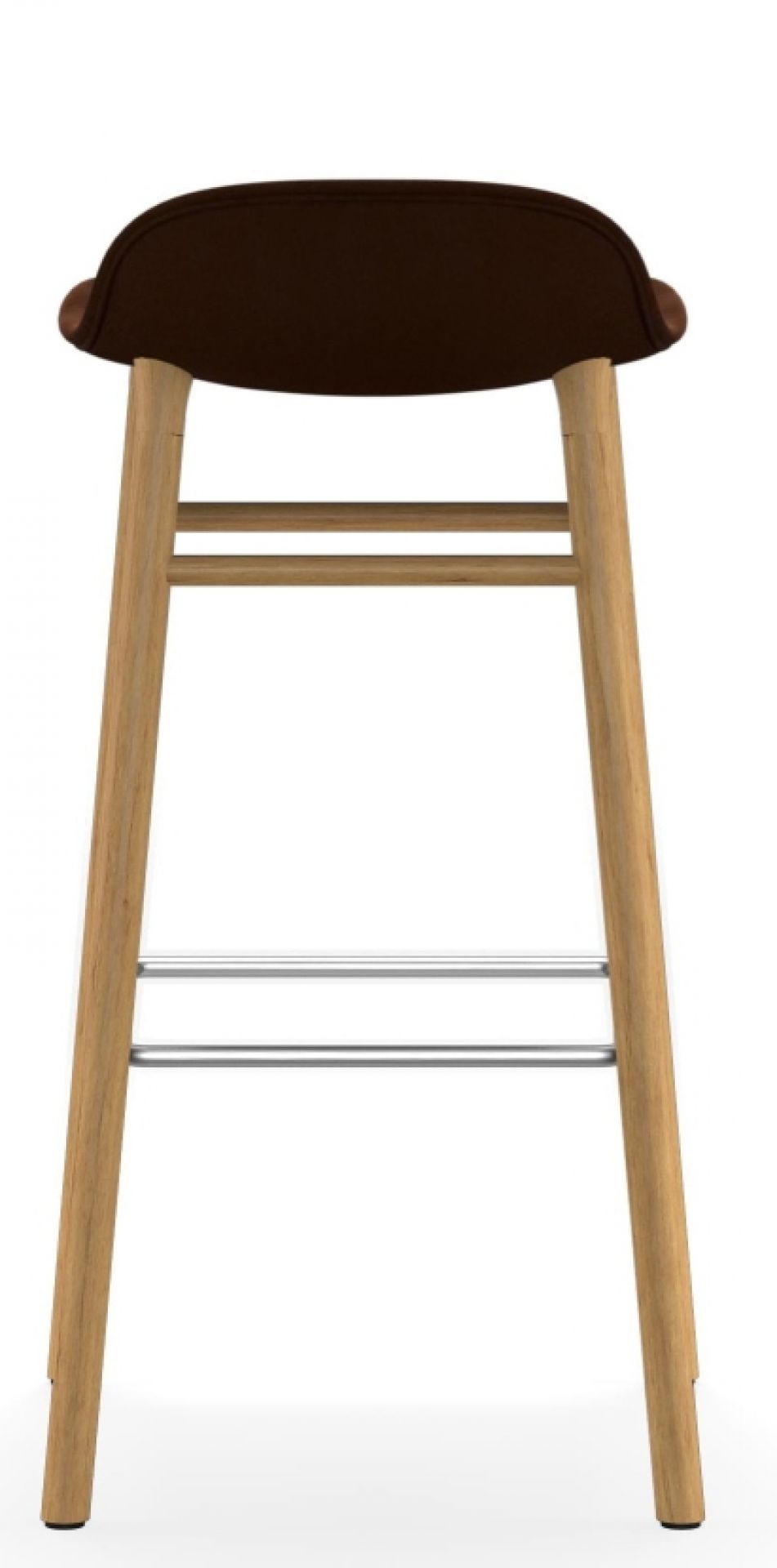 Form Barstool Barhocker H 75 cm Holz Gepolstert Normann Copenhagen