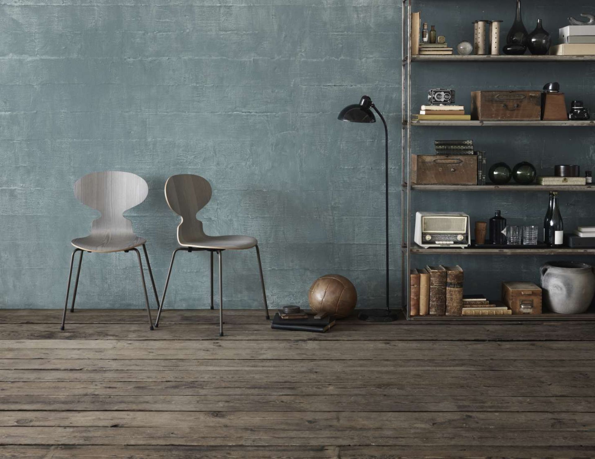 Die Ameise Stuhl 3101 4-Bein Gestell Fritz Hansen