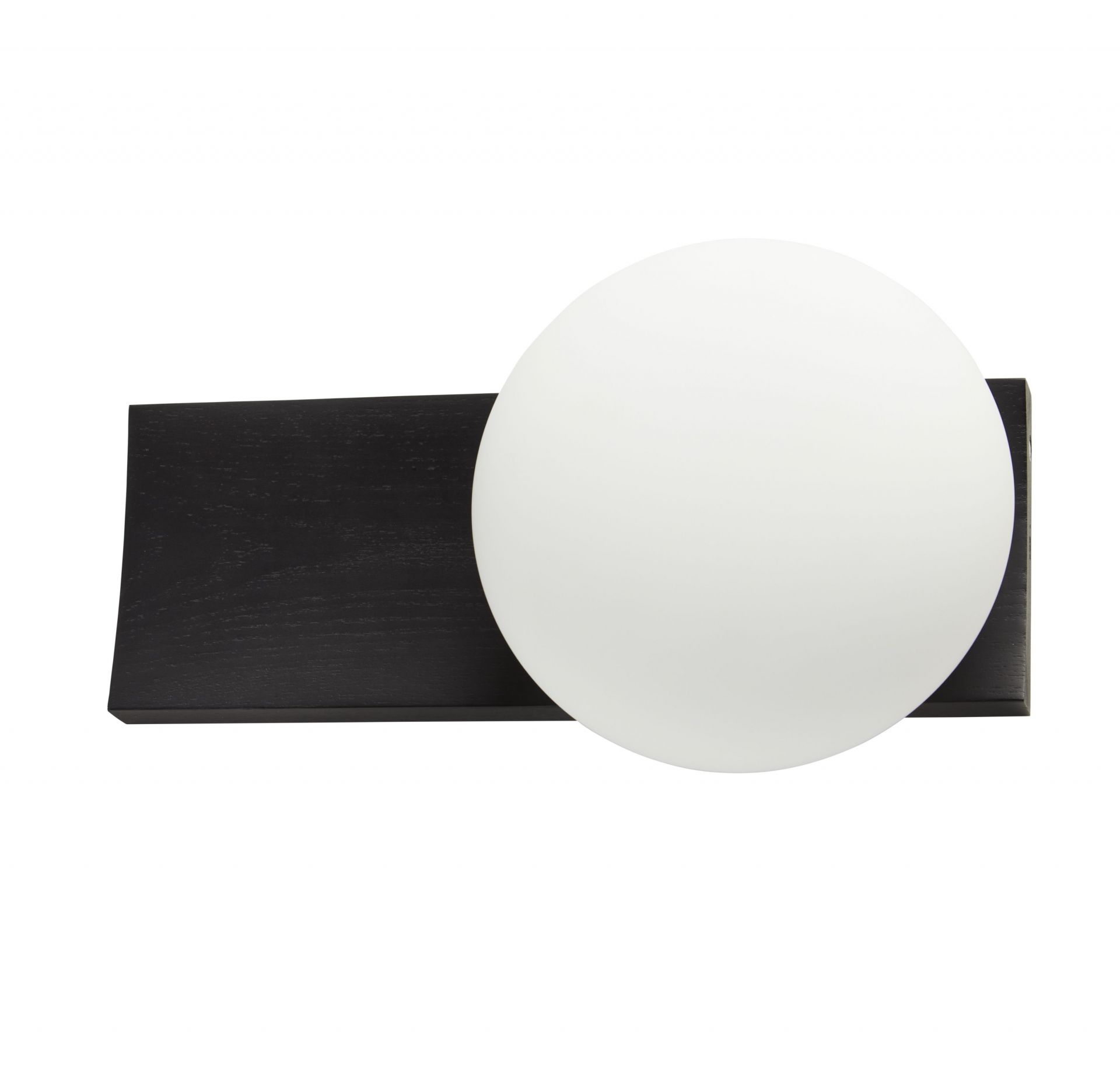 Dew Tisch und Wandleuchte Esche schwarz lackiert Woud