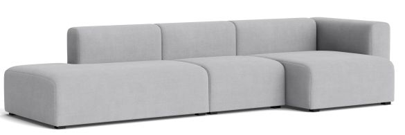 Helles, modernes Mags Sofa 3-Sitzer mit Armlehne rechts von Hay für Wohnzimmer und Lounge.
