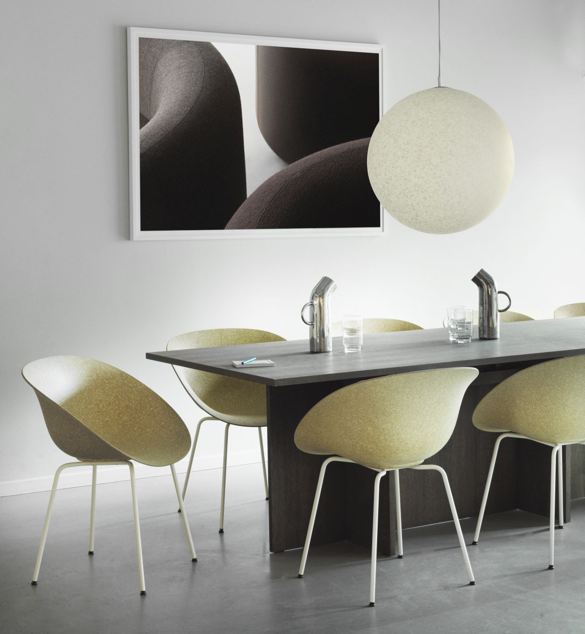 Mat Armchair Steel Armlehnenstuhl Normann Copenhagen