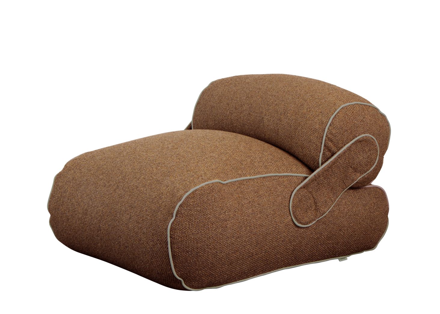 Unite Outdoor Loungesessel von Cane-Line in Braun, modernes Design für Garten und Terrasse.