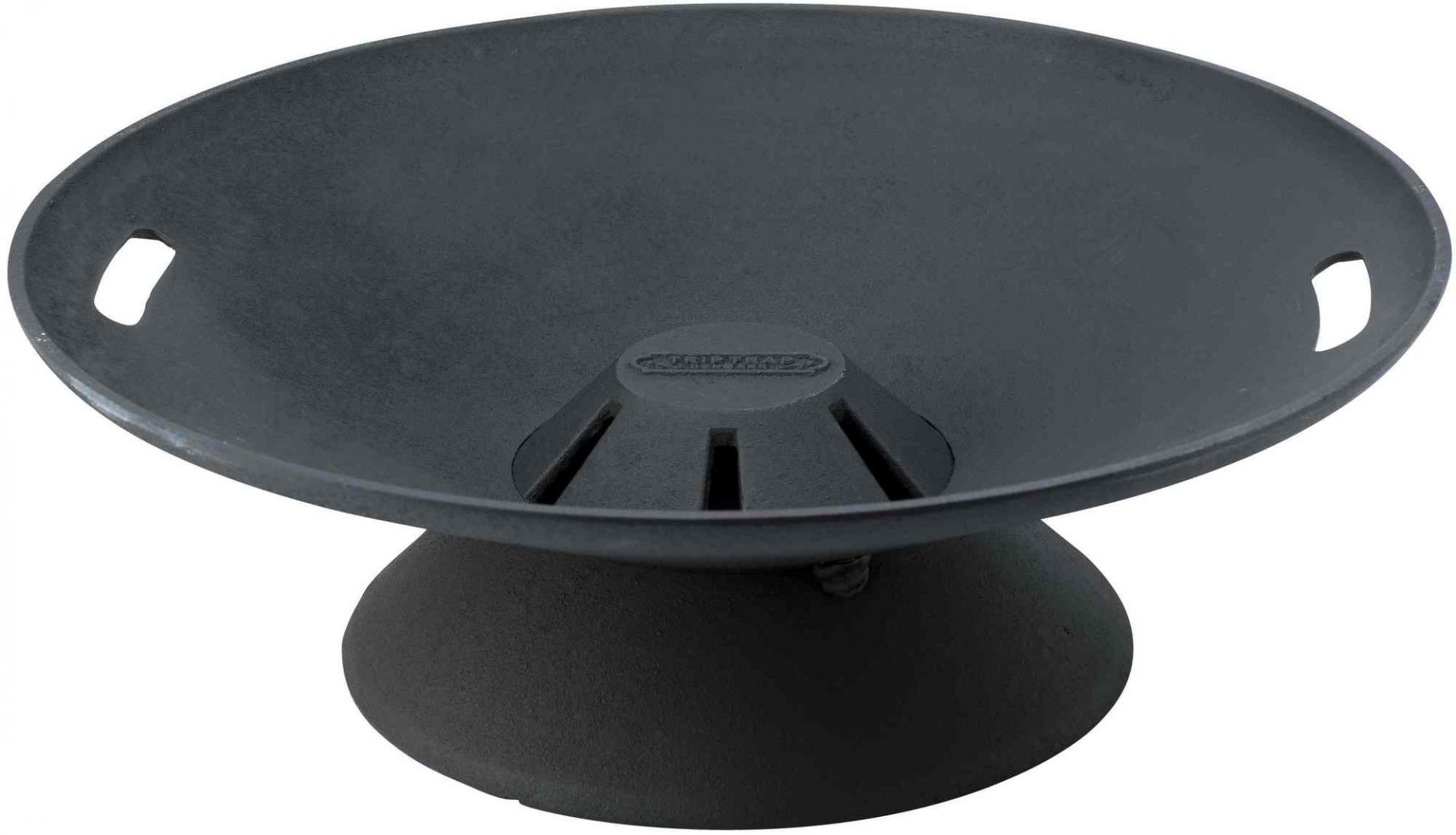 Schwarze Helios Firebowl Feuerschale von Skagerak: Moderne Feuerstelle für Garten und Terrasse.