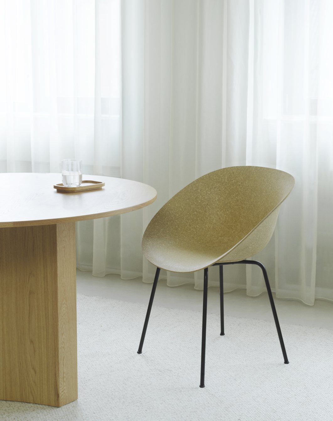 Mat Armchair Steel Armlehnenstuhl Normann Copenhagen
