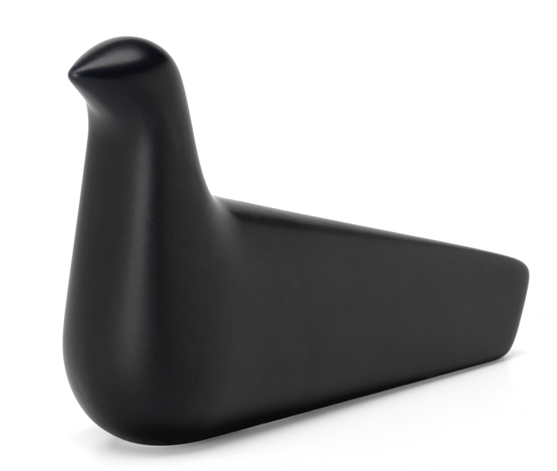 Schwarze Vitra L'Oiseau Friedenstaube aus Keramik, moderne Dekoration für Wohnzimmer und Büro.