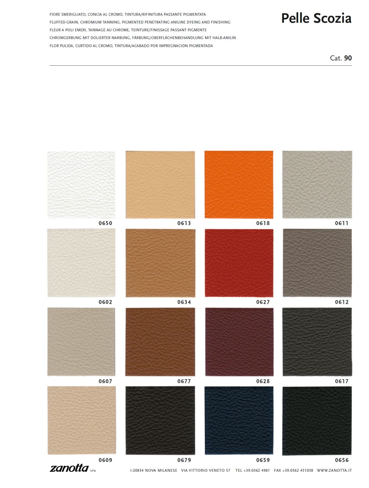 1330 William Sessel Zanotta Pelle Scozia