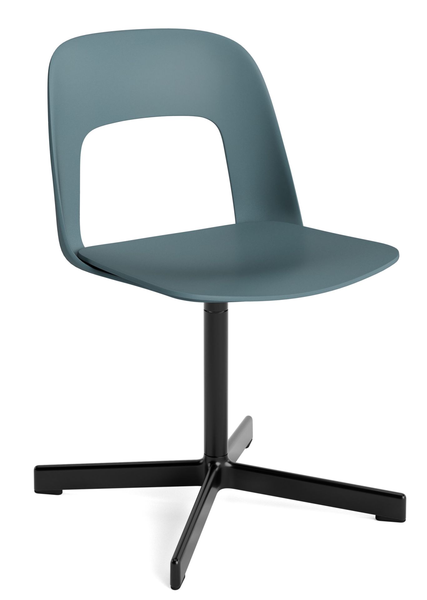 Layout Side Chair 131 4-Stern Drehfuß Stuhl Hay