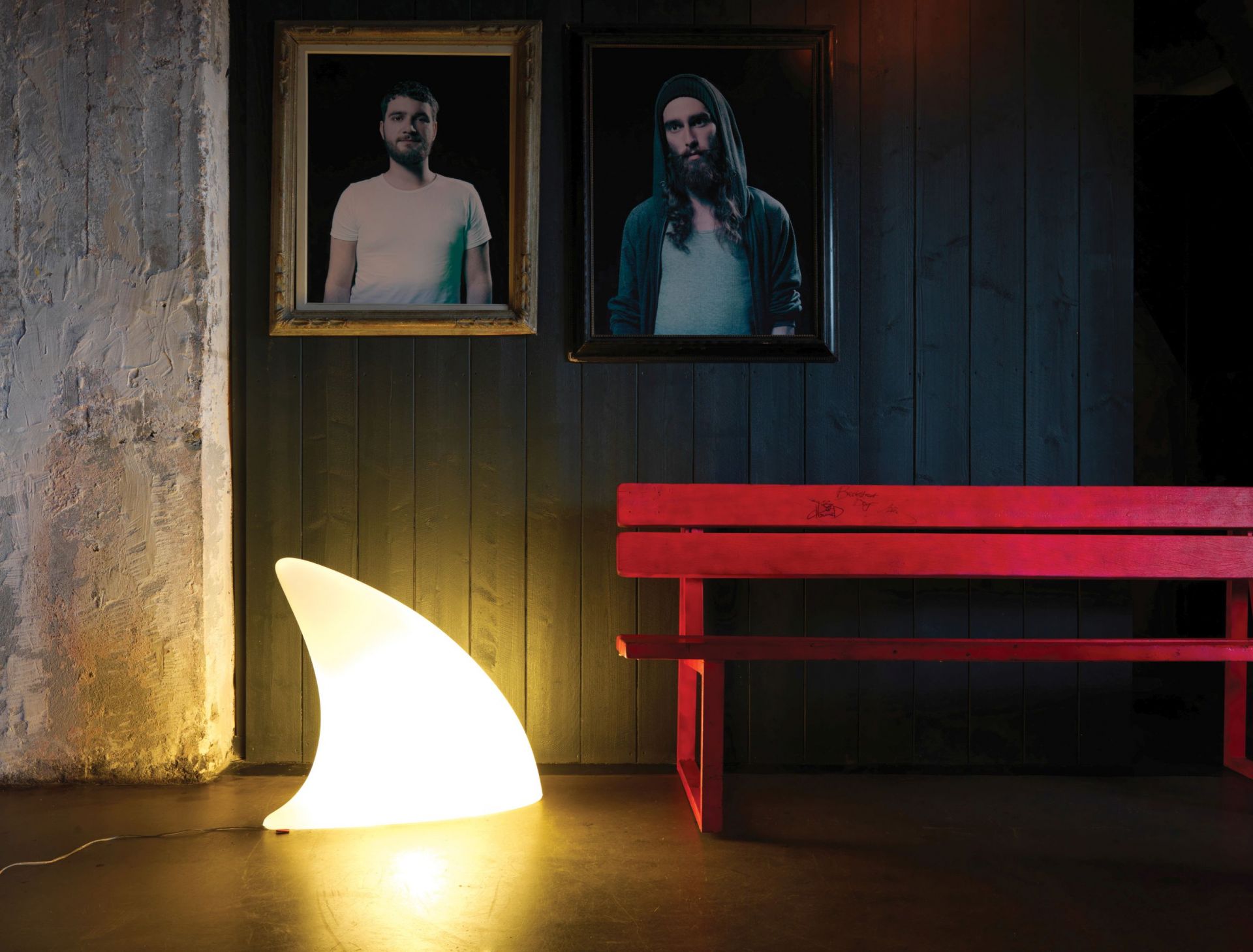 Shark Haifischflosse Bodenleuchte Moree